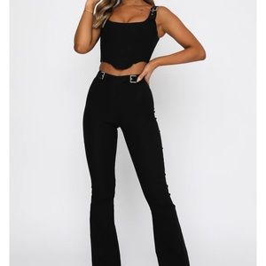 White fox “keep me close” matching set